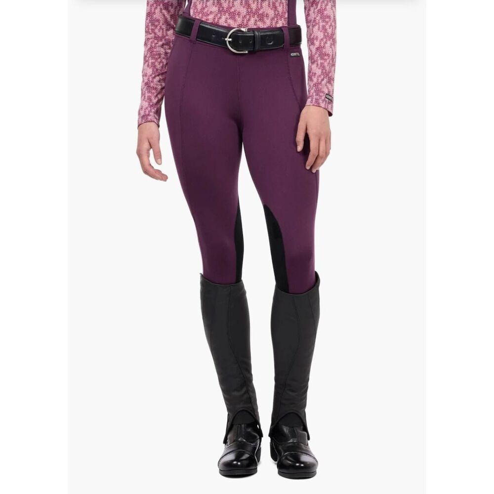 Kerrits Riding Tights Pants Womens XL Performance Knee Patch Pocket Equestrian H